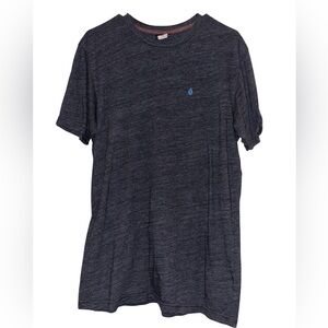 Volcom Gray Short Sleeve Tee Classic Crew Neck